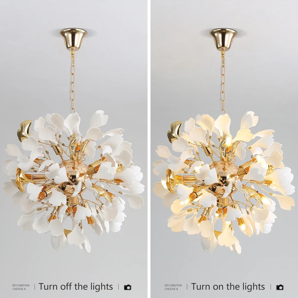 Aurelia Petal Chandelier